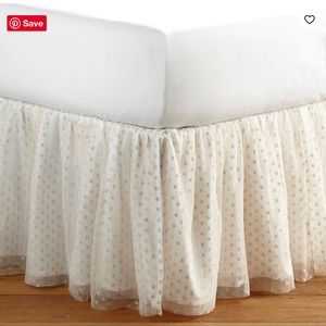 Emily and Merritt Tulle tutu bed skirt